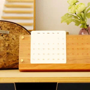 おしゃれな万年カレンダーのおすすめ17選。かわいい木製から北欧風デザインまで