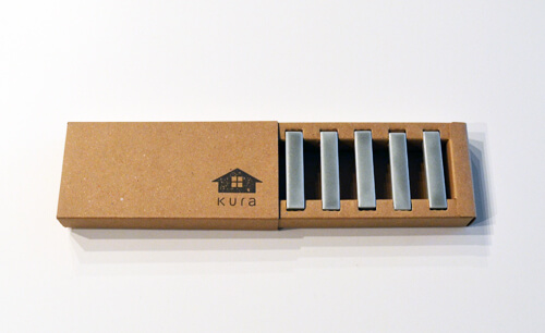 合わせやすいシンプルなデザインのKURA（クラ）の箸置きセット「Kobi（コビ）」