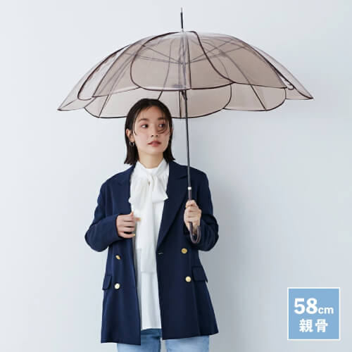 おしゃれなビニール傘6