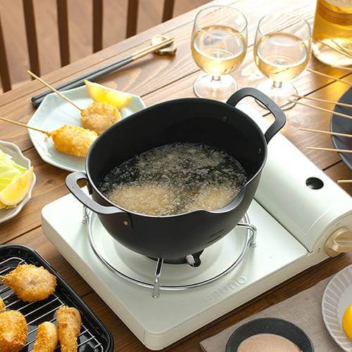 おしゃれな天ぷら鍋9