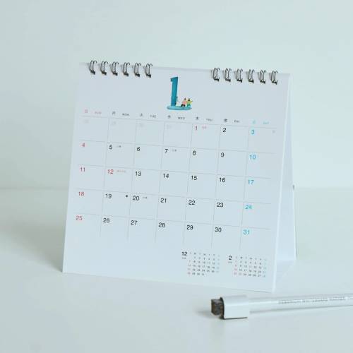 おしゃれな卓上カレンダー12