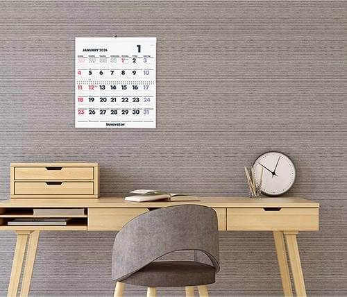 おしゃれな壁掛けカレンダー4