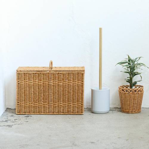 おしゃれなトイレットペーパー収納13