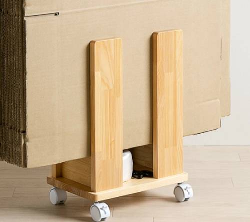 おしゃれな段ボールストッカー7