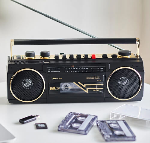 【2026年版】おしゃれなラジカセのおすすめ5選。レトロなかっこいいデザインからかわいいCDラジカセまで