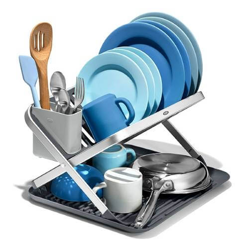 おしゃれな水切りかご・水切りラック15