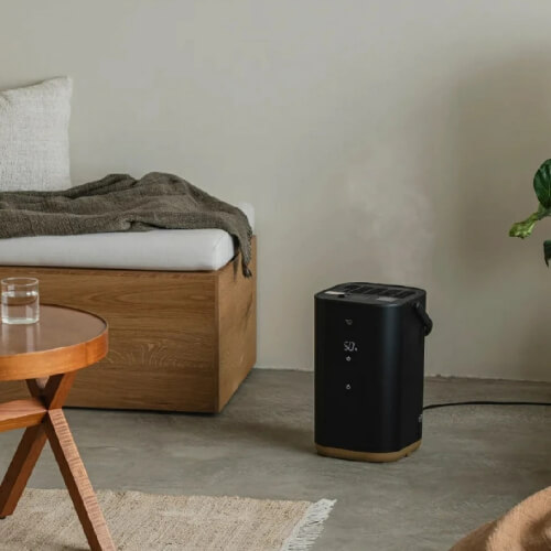 スチーム式加湿器のアロマなどのその他の機能