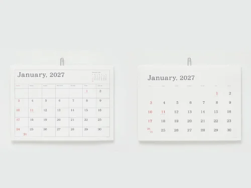 【2027年版】おしゃれな壁掛けカレンダー14選。北欧・かわいい・シンプルなデザインもおすすめ